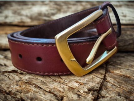 Full-Grain Leather Belt | Handmade for Style & Strength | Timeless Gift