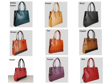 Laptop Bag Women, Business Leather Bag, Leather Shoulder Bag, Bags for Women, Anniversary Gift, Women Messenger Bag, Briefcase Women